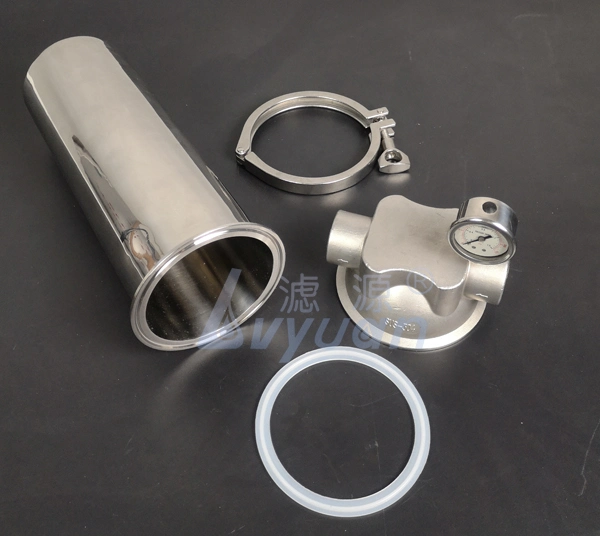 Water Treatment 10 20 Inch Micro Ss 304 316L Stainless Steel Single & Multi Cartridge Water Filter Housing for Industrial Liquid Oil Filter